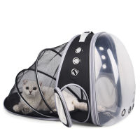 High Quality Astronaut Portable Cat Travel Bag Breathable Space Capsule Expendable Transparent Carrier Backpack for Cat Dog