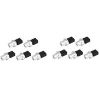 10Pcs 4H0959126B Air Conditioning Pressure Switch for-VW-Golf-Skoda-Seat AUDI-A3 A4 A6 A/C Pressure Sensor 4F0959126B