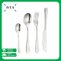 NTS Flatware ช้อนเครื่องดื่มเย็น ช้อนชา ช้อนกาแฟ มีดทาเนย ช้อนสแตนเลส มีดอาหารคาว มีดทานอาหาร สแตนเลสแท้ TULIP Series รุ่น TUL