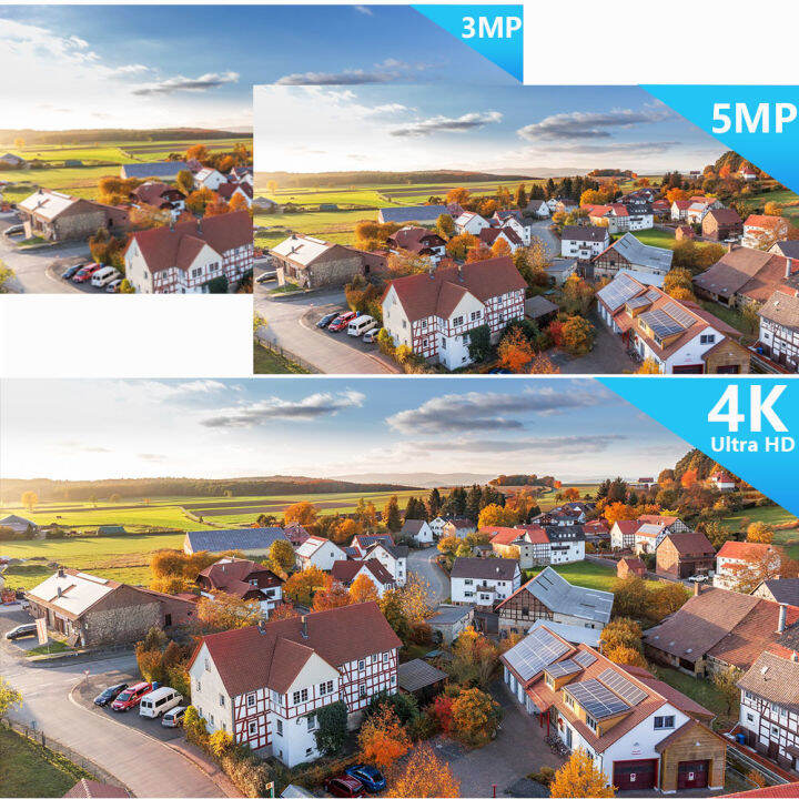 IP Camera Wifi 4K 8MP HD PTZ Camera Outdoor Street Security CC Speed ...