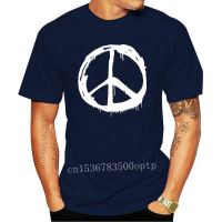 Mens Clothes T-shirt Signe Peace And Love Amour Guerre Vietnam Hippie Chic Combat Mode France