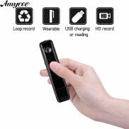 Body Camera Hd 1080p Wearable Mini Cameras Portable Pocket Cam Convert