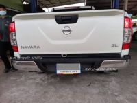 กันชนท้าย NAVARA NP300/NAVARA 2021 ทรงศูนย์ สีโครเมี่ยม