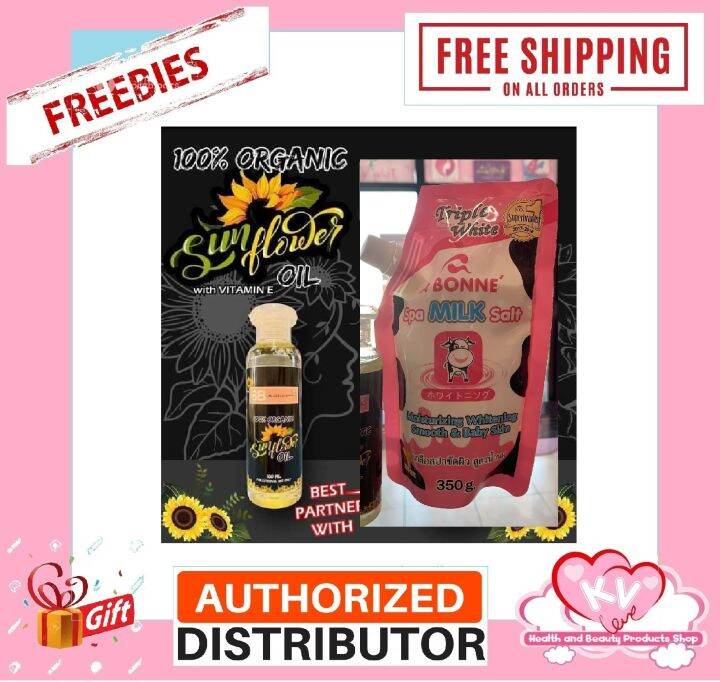 ABONNE MILK SCRUB + SUNFLOWER OIL Lazada PH