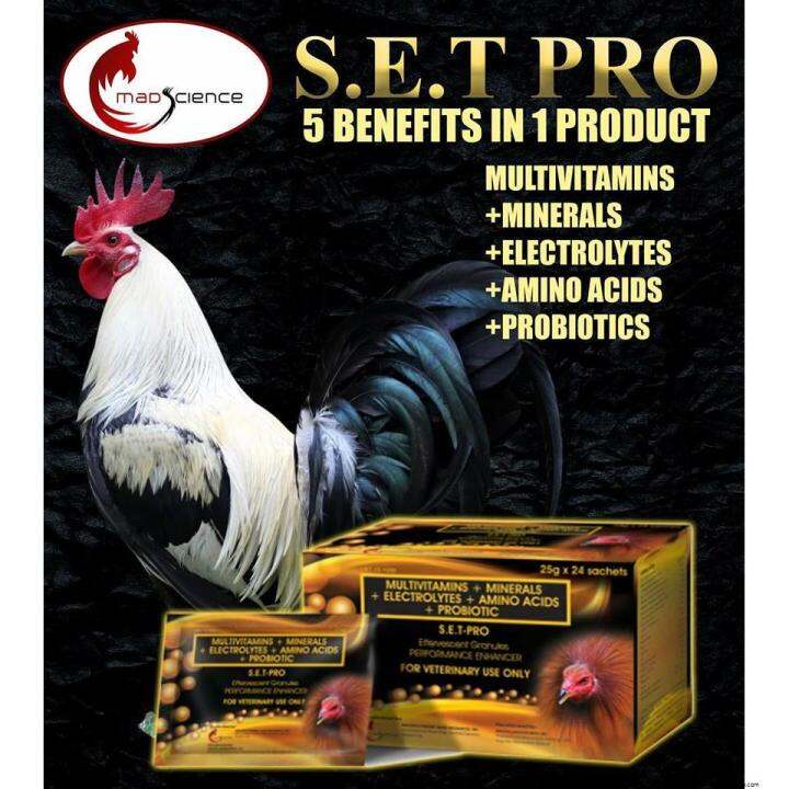 SET PRO Probiotic Multivitamins Powder 20g x 24 sachet of Mad Science