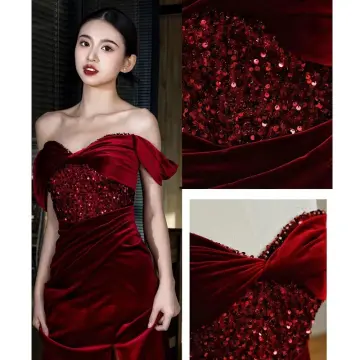 Lazada red outlet dress