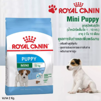 [ พร้อมส่ง ] Royal Canin Mini Puppy สำหรับลูกสุนัขขนาดเล็ก อายุ 2-10 เดือน 2 กิโลกรัม