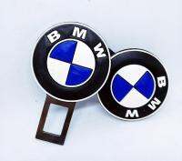 (แพคคู่)หัวเสียบเข็มขัดนิรภัยเพื่อตัดเสียงเตือนที่เสียบเบลหลอก ตัวยาง BMW