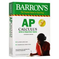 AP Calculus With 8 Practice Tests Barron S Test Prep English Original Test Books Barron AP Calculus 15th EditionหนังสือภาษาอังกฤษEnglish