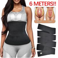 【cw】 Meters Bandage Wrap Sweat Sauna Waist Trainer BeltTrimmer SnatchUpBurner Workout Cincher Tighten Sheath