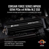 ?✨CORSAIR SSD MP600 2TB PCIE M.2 2280 R4950MB/S W4250MB/S 5Y แท้ 100% ประกันศูนย์ไทย 5 ปี