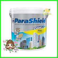 สีน้ำทาภายนอก CAPTAIN PARASHIELD COOLMAX BASE A เนียน 1 แกลลอน (3.8 ลิตร)WATER-BASED EXTERIOR PAINT CAPTAIN PARASHIELD COOLMAX BASE A SHEEN 1GAL **คุ้มที่สุดแล้วจ้า**