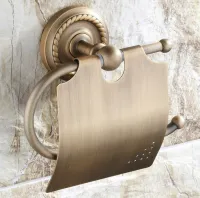 Vintage Retro Antique Brass Wall Mounted Bathroom Toilet Paper Roll Holder Bathroom Accessory mba106 Toilet Roll Holders