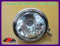 HONDA 50 C100 CA100​ C102 ​CA102 HEADLIGHT HEADLAMP SET // ไฟหน้าชุด จายฉาย ไฟหน้าครบชุด สินค้าคุณภาพดี