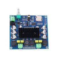 Amplifier Module, TPA3116 Wireless Digital Power Amplifier Module BLE5.0 2 x 100W AUX Stereo TF Card Input Receiver