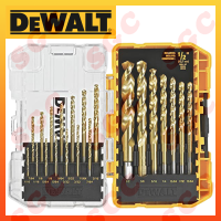 DeWALT DW1361 DeWALT ชุดดอกเจาะ 21 ชิ้น ดอกเจาะ 21 ตัวชุด ดอกเจาะไม้ ดอกเจาะเหล็ก ดอกเจาะอลูมิเนียม ดอกเจาะสังกะสี