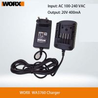 ที่ชาร์จ WA3760สำหรับแบตเตอรี่ลิเธียม20V WA3551 WA3553 WA3550 WA3572ฯลฯ (สินค้าดั้งเดิมจากโรงงาน P/n มี EU รอบๆขา)