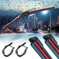 ZZOOI Universal Car Windshield Wiper Blades Easy Install Automotive Replacement Wiper Blades Soft Double Layer Rubber Car Wipers