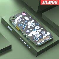 เคส JIUMOO สำหรับ Xiaomi Redmi 5 5A 5 PLus เคสลายสุนัขน่ารักลายลอเรลดีไซน์ใหม่ขอบสี่เหลี่ยมด้านข้างบางมีน้ำค้างแข็งโปร่งใสกันกระแทกเคสมือถือแข็งปลอกซิลิโคนคลุมทั้งหมดเคสป้องกันกล้อง Softcase