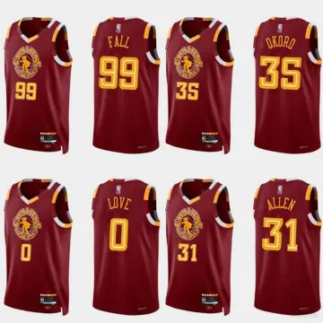 Cleveland Cavaliers #00 Custom Black Golden Edition Jersey