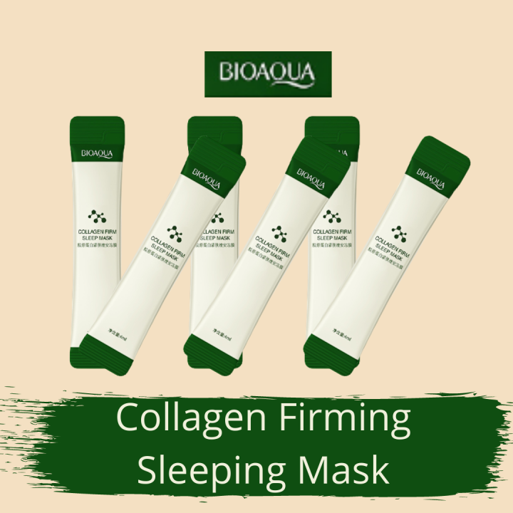 BIOAQUA COLLAGEN FIRMING SLEEPING MASK * 20 pcs. Per Box * 4ml Per