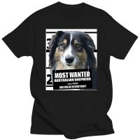 Large mens short sleeves Men Tees New Most Wanted Australian Shepherd Tshirt Aussie Dog Tee T Shirts 4XL.5XL.6XL