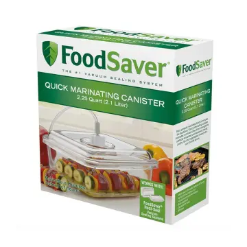 Foodsaver Vacuum Sealing System Quick Marinating Canister 2.25 Qt