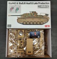 RFM 5086 1/35 StuH42 &amp; StuG.III Ausf.G Late Production 2 in 1 (โมเดลรถถัง Model DreamCraft)