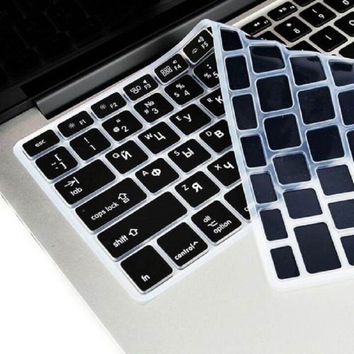 EU US Russian Language Keyboard Skin for Macbook Air 13 Russian