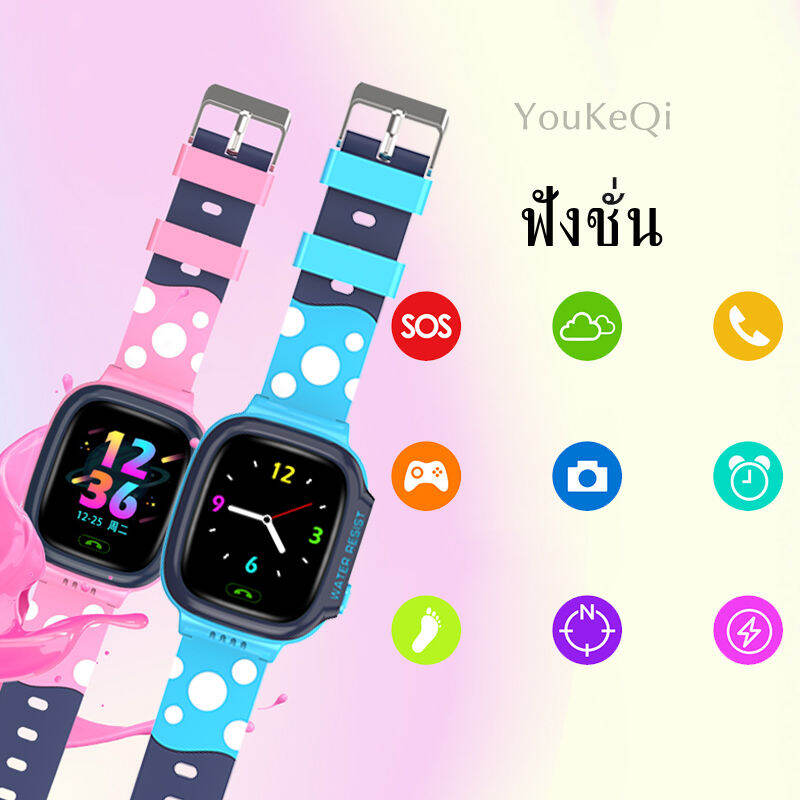 🔥 Smart Watch Phone Watch Y92 เด็กดู🔥กันน้ำ นาฬิกาโทรศัพท์ เมนูภาษาไทย ...