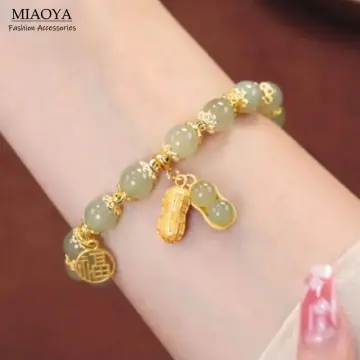 25 Green Mix gemstone beads bracelets at Rs 260 in Jaipur | ID: 24385613762