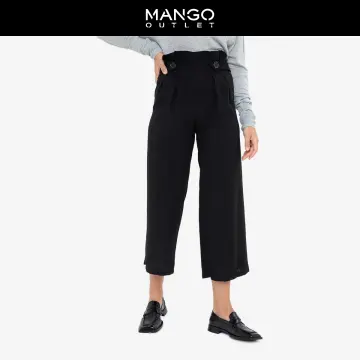 Mango Flowy Palazzo Trousers | Trousers women, Womens palazzo pants, Pants  for women