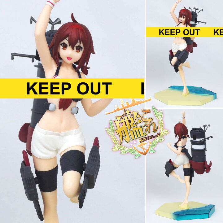 figure-ฟิกเกอร์-งานแท้-100-sega-kantai-collection-kancolle-warship-girls-คันไตคอลเลกชัน-คังโคะเระ-เรือรบโมเอะ-shiratsuyu-kai-ver-original-from-japan-anime-ของสะสมหายาก-อนิเมะ-การ์ตูน-มังงะ-คอลเลกชัน-ข