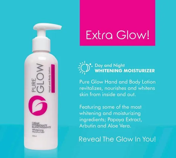 (BUNDLE 3 SETS) Pure Glow Whitening Hand & Body Lotion with RANDOM