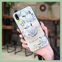 cartoon foothold Phone Case For Wiko Sunny 4 Plus Anti-dust Shockproof Dirt-resistant Soft Case drift sand Cute Cartoon