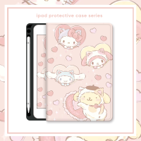 Casing IPad Mini เคส Ipad กันกระแทกป้องกันทุกสัดส่วน7th 8th 10th Ipad รุ่น6th Ipad Air 5 4 3 2 1เคส IPad 10.9 10.2 Pro 9.7 10.5 11 12.9นิ้ว2022ฝาครอบ2021พร้อมช่องเสียบปากกา