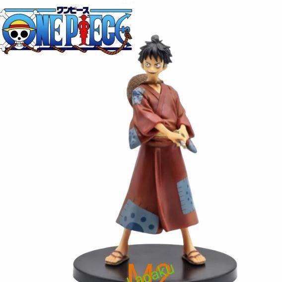 Action Figure Luffy Zoro One Piece Wano Kimono Lazada Indonesia
