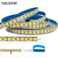 5M 5050 5025 CCT แถบไฟ LED 60le/m 120 Led/m สีขาวคู่ CW + WW CCT 2 In 1อุณหภูมิปรับได้เทป Led 12V 24V DC 10Mm PCB