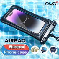 360° Full Cover Airbag Waterproof Swim Bag Phone Case For iPhone 11 13 12 14 Pro Max Samsung s23 Ultra Xiaomi Redmi Phone Cases