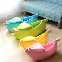 [MPK Cat Beds] 4 Colors Banana Peel Cat House Cute Looking Banana Cat Bed Kittens Free Soft Padding While Stocks Last!