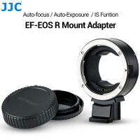 JJC EF-EOS R ตัวยึดติดโฟกัสอัตโนมัติตัวแปลงอะแดปเตอร์สำหรับ Canon EF/S เลนส์สำหรับกล้อง Canon EOS R50 R10 R8 R7 R6เครื่องหมาย R6 II R5C R3 R R5 RP และอีกมากมายกล้องติดตั้ง RF ก่อสร้างโลหะทนทานและมีขาตั้งกล้องที่ถอดออกได้มี1/4 -20เธรด