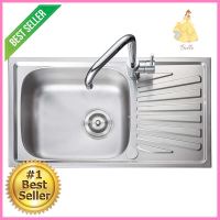 ซิงค์ฝัง 1หลุม 1ที่พัก MESTER DSX75 สเตนเลสBUILT-IN SINK MESTER DSX75 1B1D STAINLESS STEEL **ลดราคาจัดหนัก **