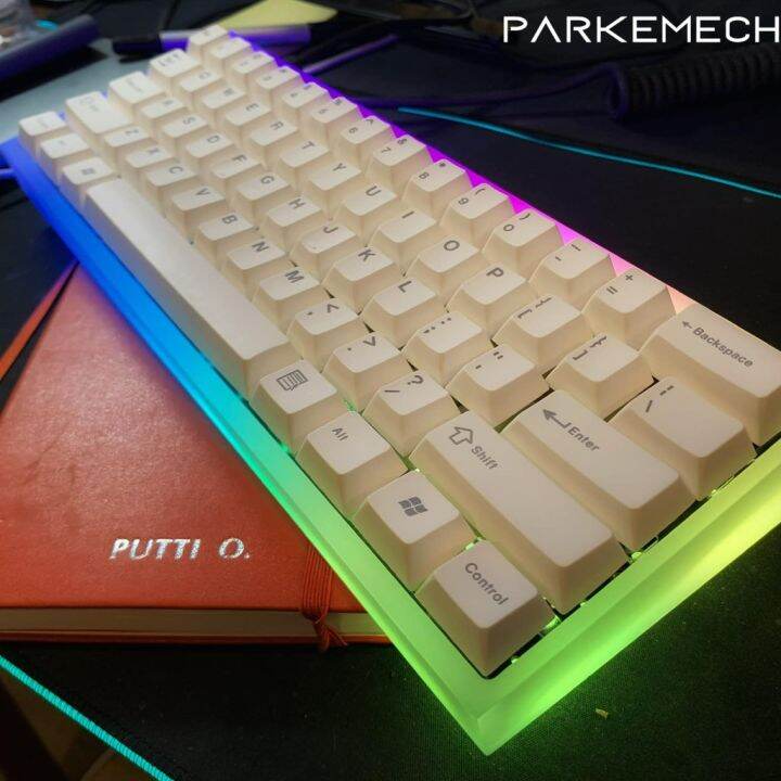 TOFU ACRYLIC FROSTED 60 CASE เคสคีย์บอร์ดใสขนาด 60 สำหรับ Custom