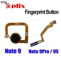 สําหรับ Xiaomi Redmi Note 9 Pro ปุ่มโฮมลายนิ้วมือริบบิ้นระบุเซนเซอร์ Flex Cable Redmi Note 9S Fiingerprint Cable