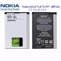 แบตเตอรี่มือถือNokia BP-4L  Battery 3.7V (ใช้กับรุ่นE63,E72,N97,3310,6300)