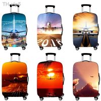 Travel Accessories Luggage Cover Suitcase Protection Baggage Dust Cover Elasticity Aircraft Trunk Set Case For Travel Suitcase