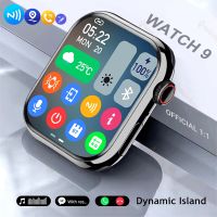 卐❧ hlxddv New 9 Men Call NFC Display Temperature 8 Smartwatch