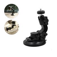 ♣✷✐ Car 9.5cm Large Suction Cup Mount 1/4 Steel Thread Tripod for GoPro Hero 10 9 7 6 5 4 3 3 2 Xiaomi YI 1 2 Mijia 4K SJCAM EKEN