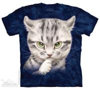 The United States New Mountain Cat Men Of Egypt Round Collar Short Sleeve T-Shirt Lovers Parent-Child Travel