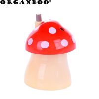 ORGANBOO Creative home cute mushroom toothpick storage box push-type toothpick holder portable automatic toothpick storage